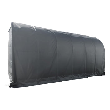 FORNORTH PRESSUTALLI 4X8M, TUMMANHARMAA 350G PVC
