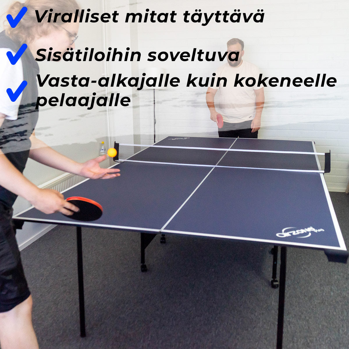 Pingispöytä Official, kokoontaitettava