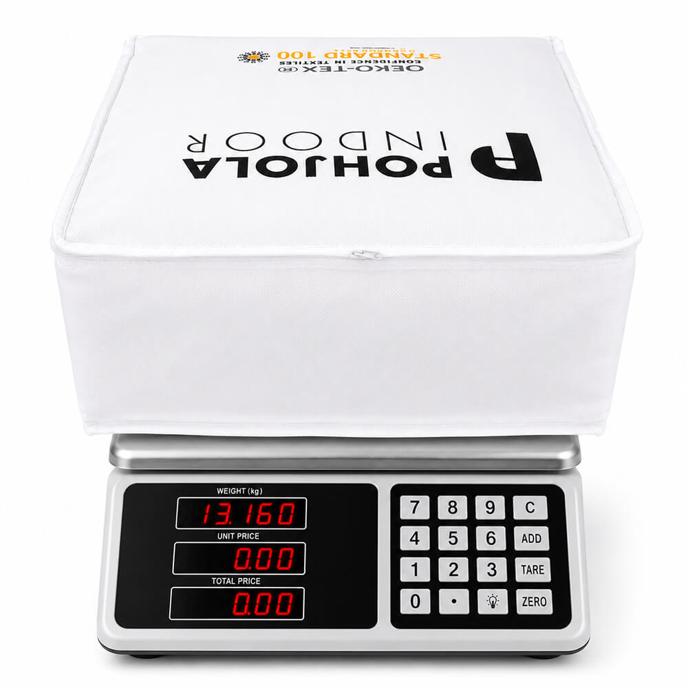 Painopeitto 13 kg 150 × 200 cm – 7-kerroksinen, valkoinen