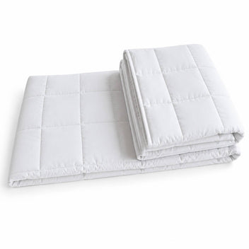Tyngdtäcken 13 kg 150 × 200 cm – 7-lagers, vit