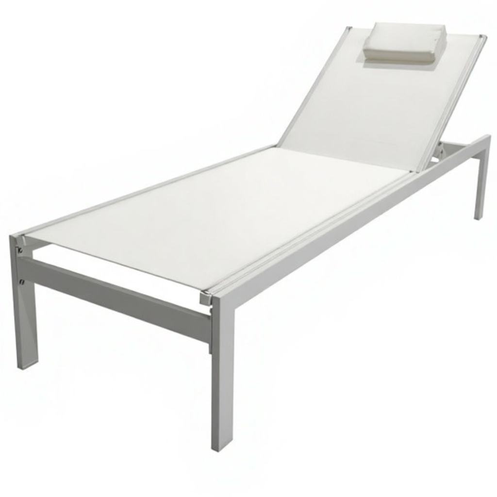 Lund & Leaf SOL solstol, vit