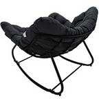 Pohjola Garden Keinutuoli, Musta/Harmaa