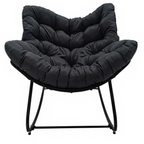 Pohjola Garden Keinutuoli, Musta/Harmaa