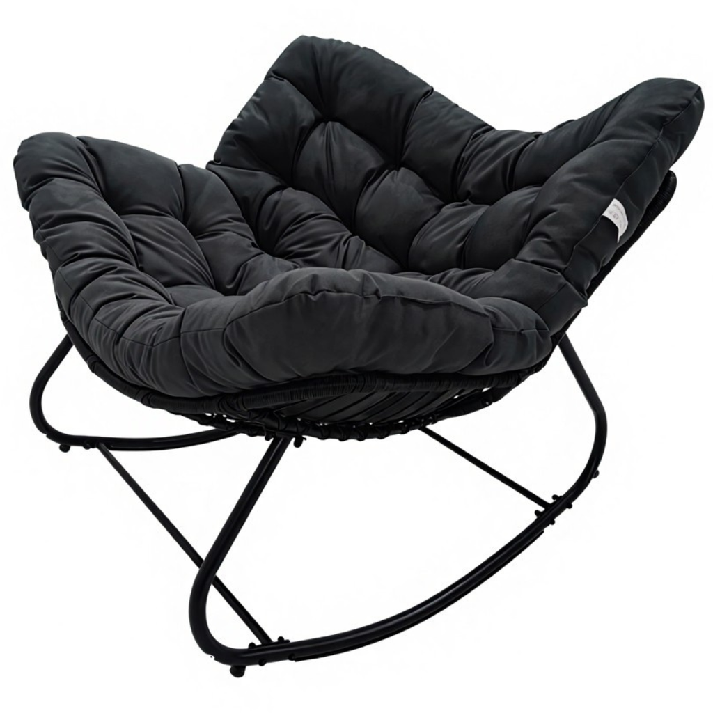 Pohjola Garden Keinutuoli, Musta/Harmaa