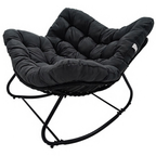 Pohjola Garden Keinutuoli, Musta/Harmaa
