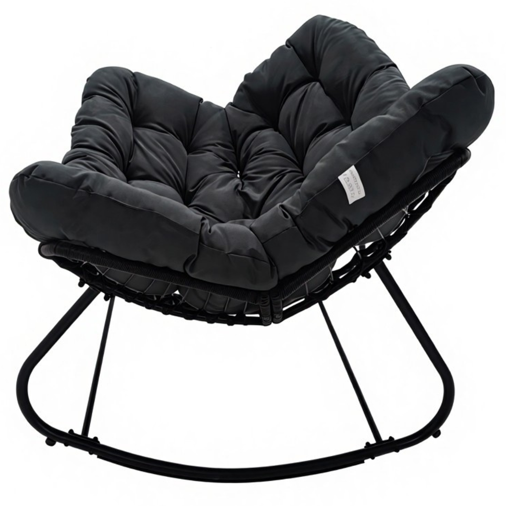 Pohjola Garden Keinutuoli, Musta/Harmaa