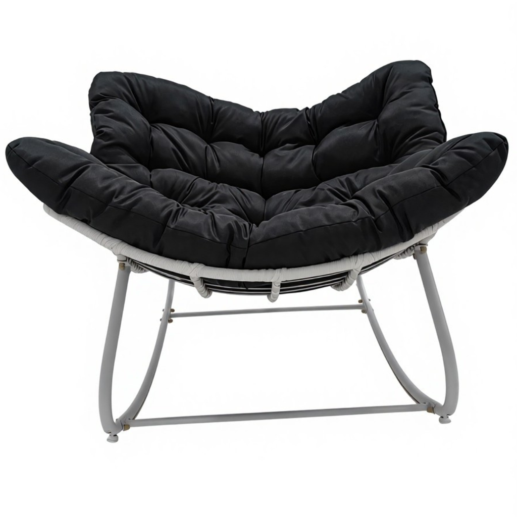 Pohjola Garden Keinutuoli, Valkoinen/Harmaa