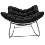 Pohjola Garden Keinutuoli, Valkoinen/Harmaa