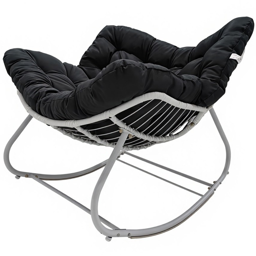 Pohjola Garden Keinutuoli, Valkoinen/Harmaa