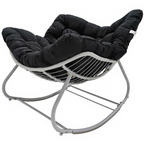 Pohjola Garden Keinutuoli, Valkoinen/Harmaa