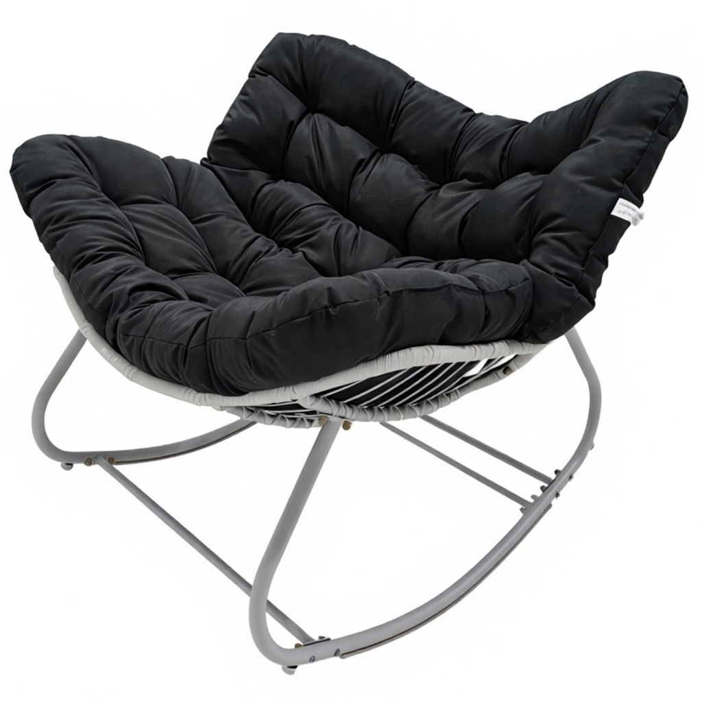 Pohjola Garden Keinutuoli, Valkoinen/Harmaa