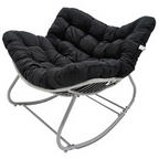 Pohjola Garden Keinutuoli, Valkoinen/Harmaa