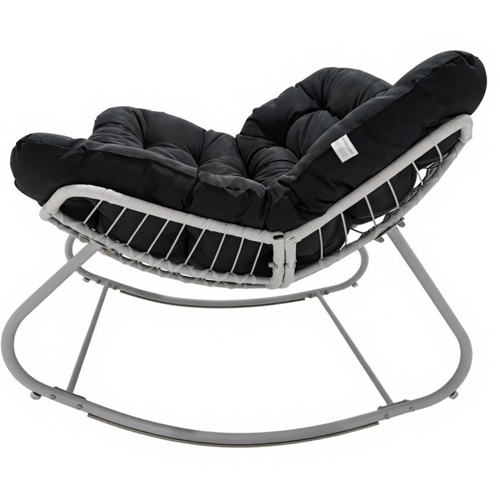 Pohjola Garden Keinutuoli, Valkoinen/Harmaa