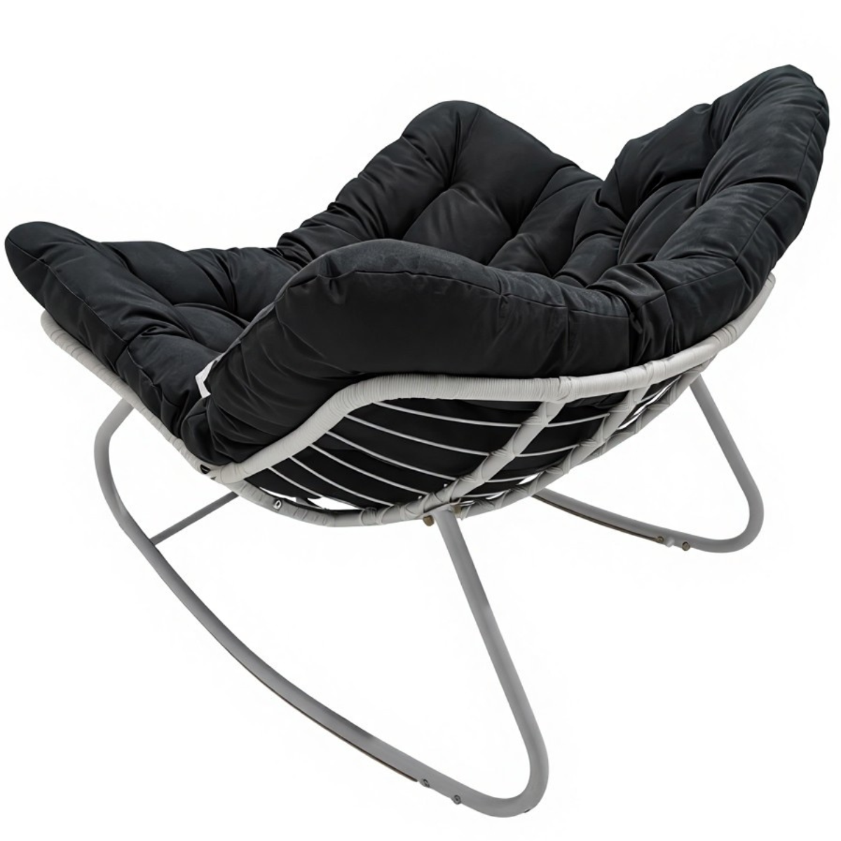 Pohjola Garden Keinutuoli, Valkoinen/Harmaa