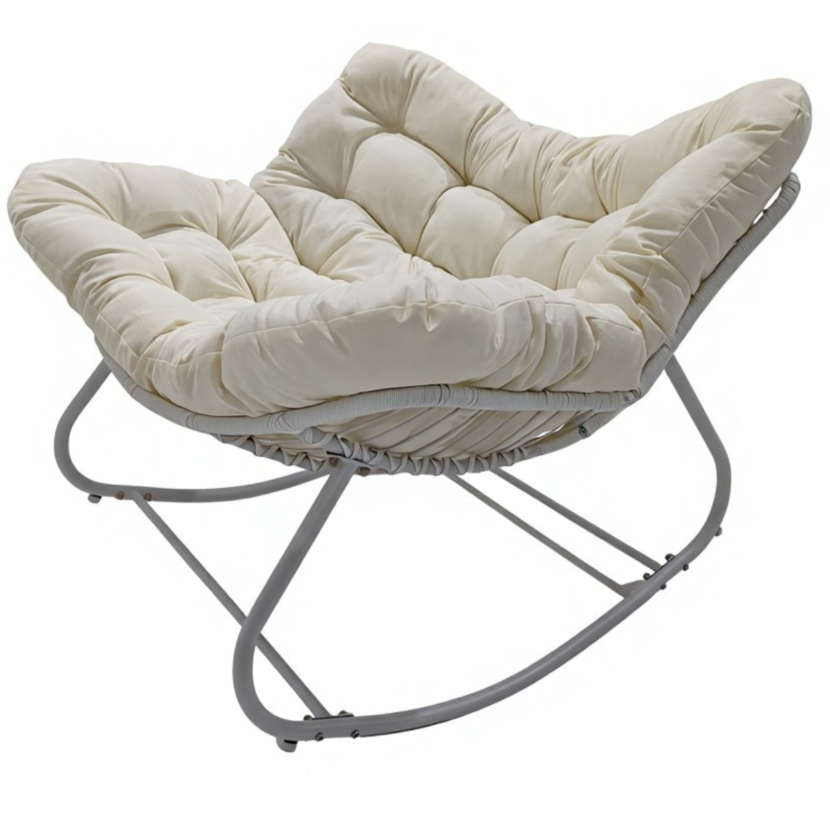 Pohjola Garden Keinutuoli, Valkoinen/Beige