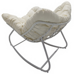 Pohjola Garden Keinutuoli, Valkoinen/Beige