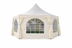 Pohjola Garden Pagoda Juhlateltta 4,4x6m, Valkoinen