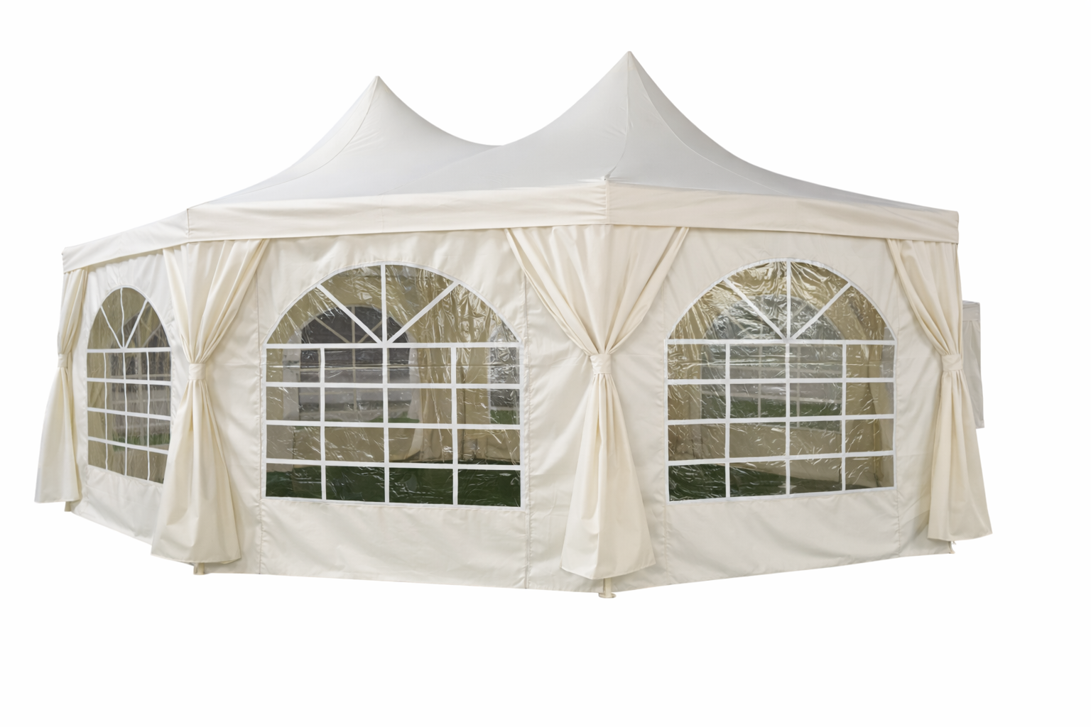 Pohjola Garden Pagoda Juhlateltta 4,4x6m, Valkoinen