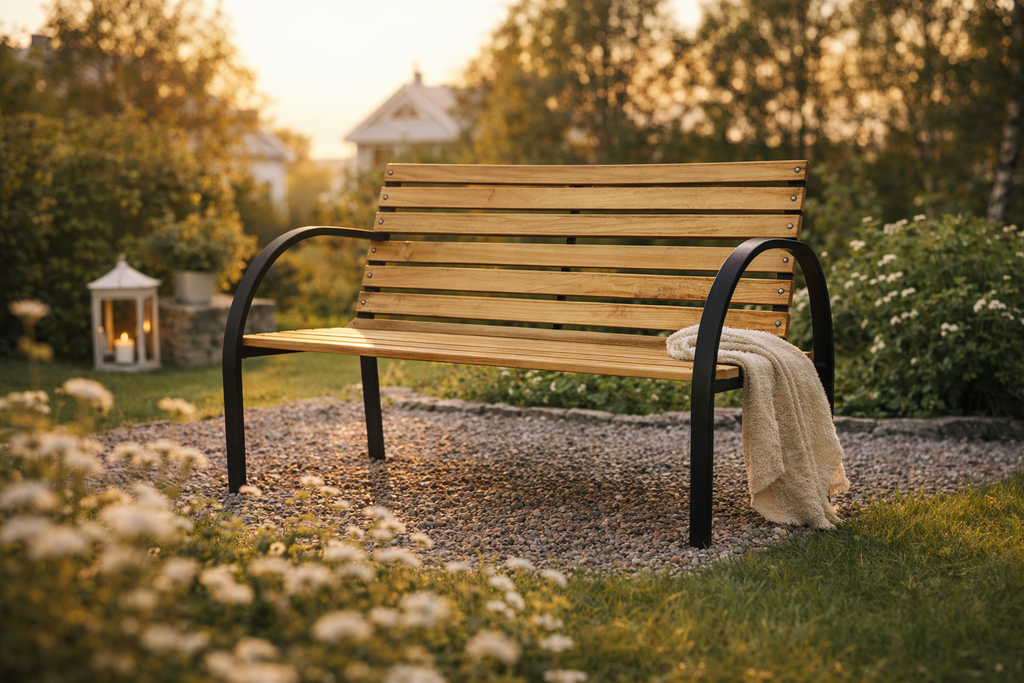 Pohjola Garden Puutarhapenkki 120x58x83cm