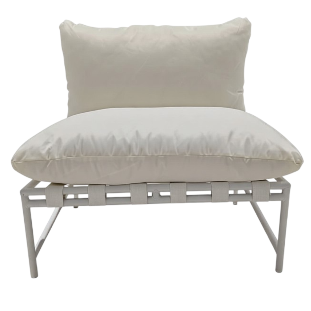 Pohjola Garden Aino Puutarhatuoli, Valkoinen/Beige