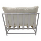 Pohjola Garden Aino Puutarhatuoli, Valkoinen/Beige