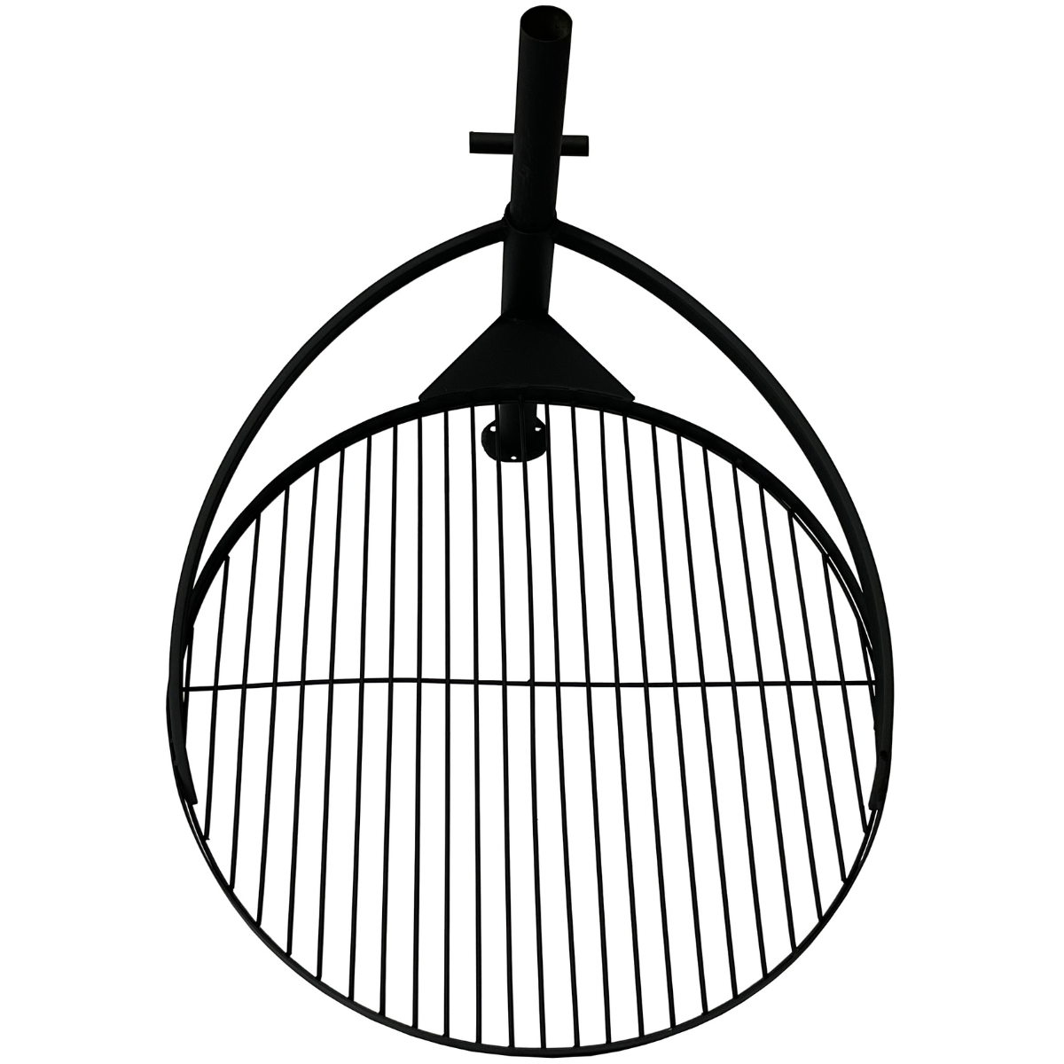 Grillgaller för utomhuseldstad 60 cm – stål, värmetålig pulverlackering, 58 cm