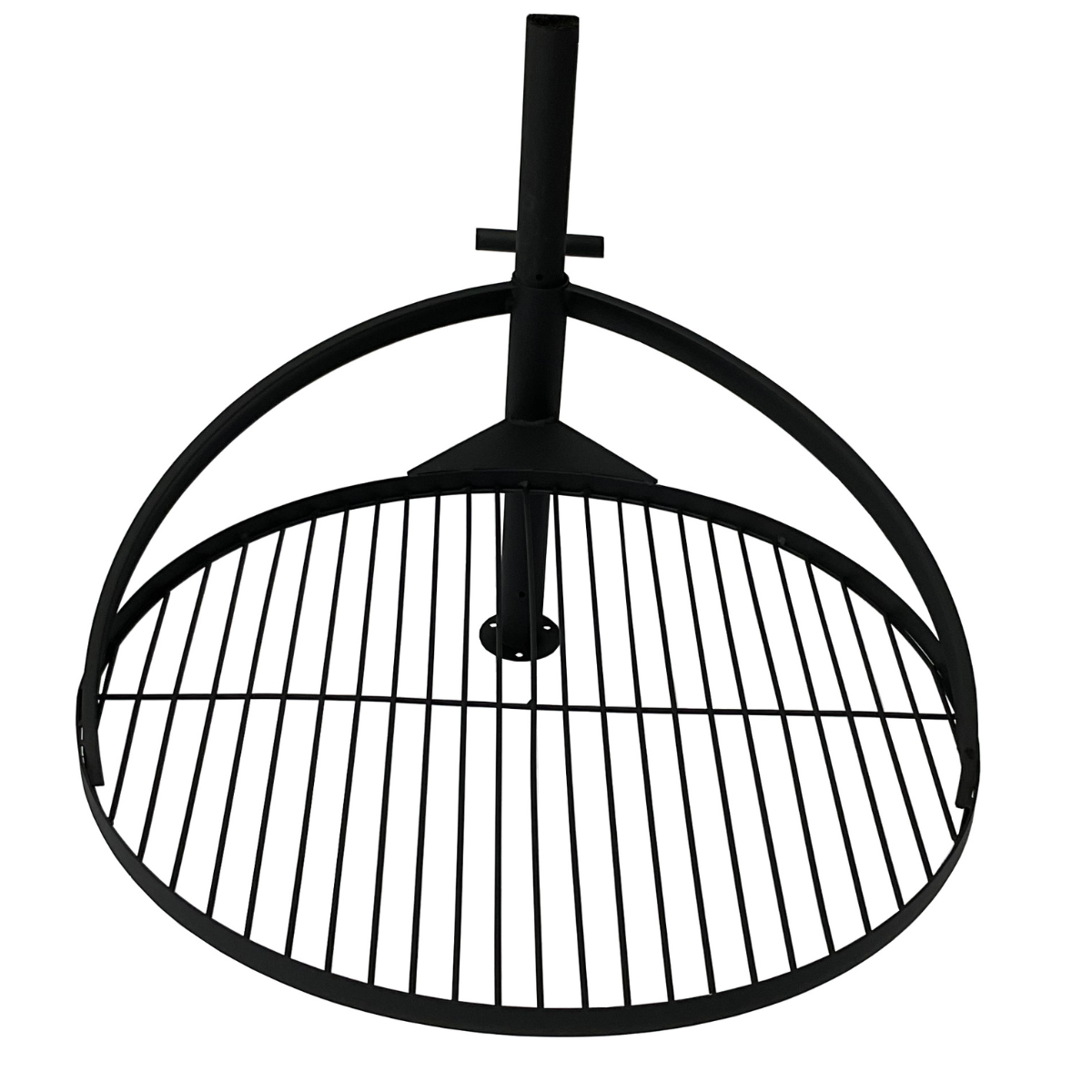 Grillgaller för utomhuseldstad 60 cm – stål, värmetålig pulverlackering, 58 cm