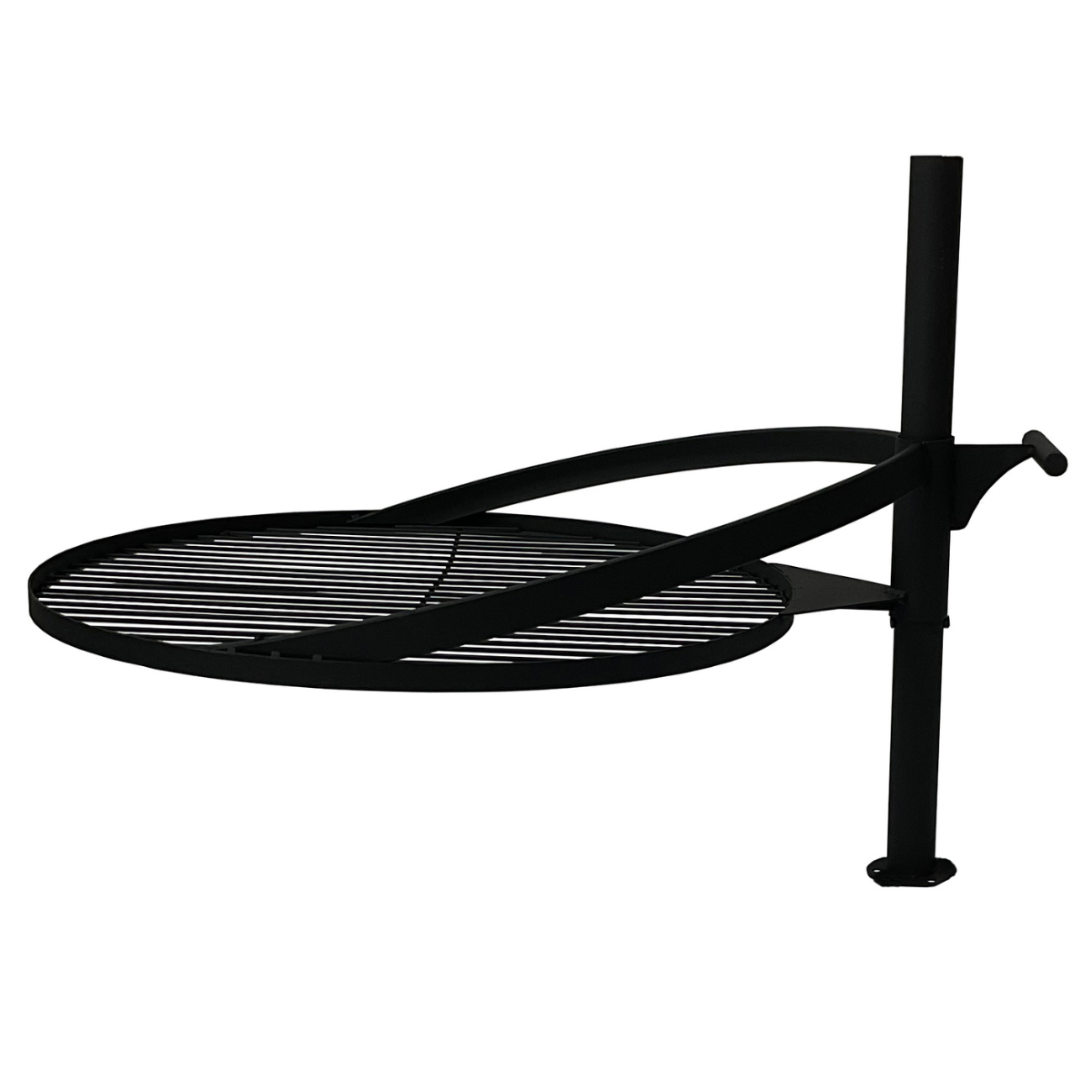 Lund & Leaf utomhuseldstad 60 x 60 x 52 cm, svart