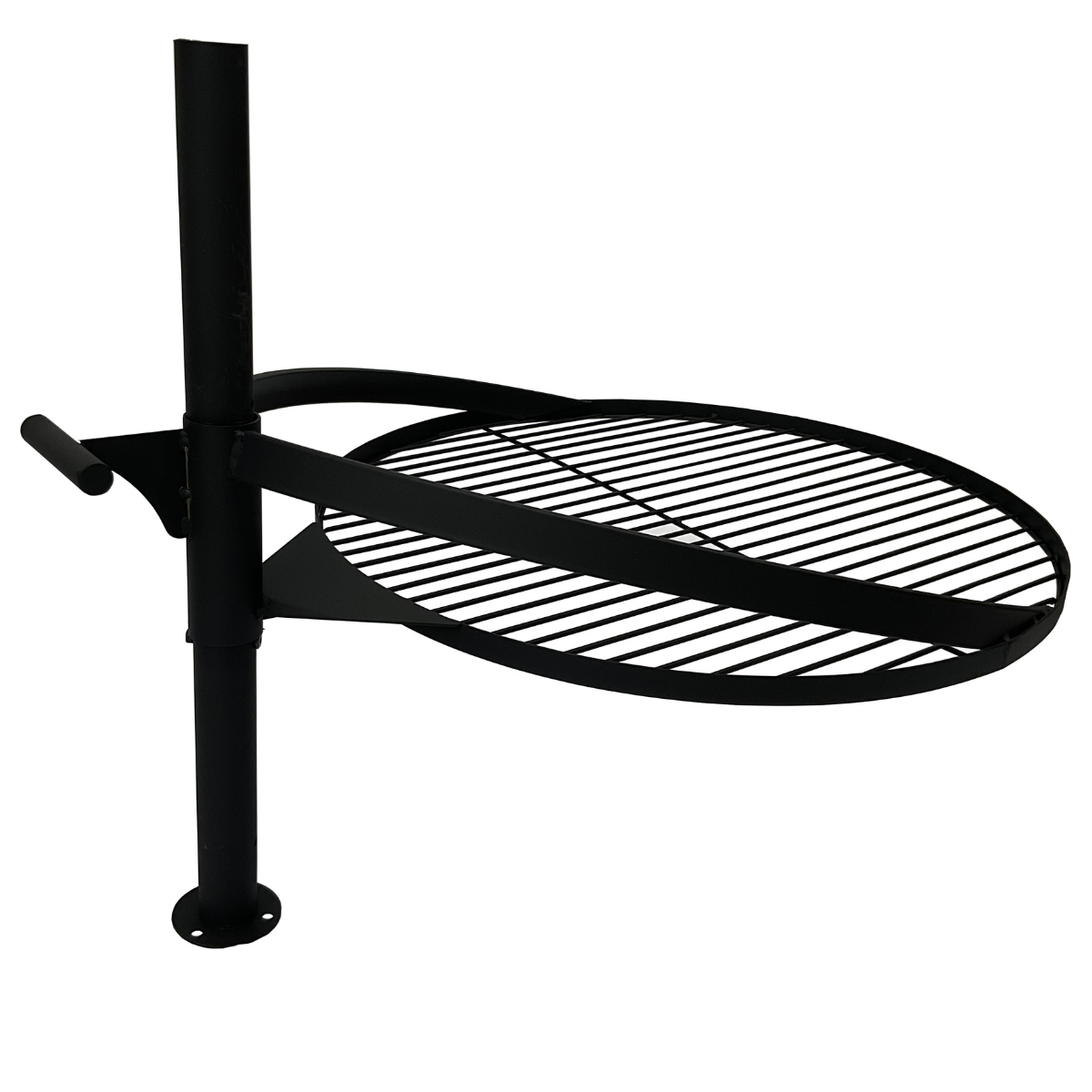 Grillgaller för utomhuseldstad 60 cm – stål, värmetålig pulverlackering, 58 cm