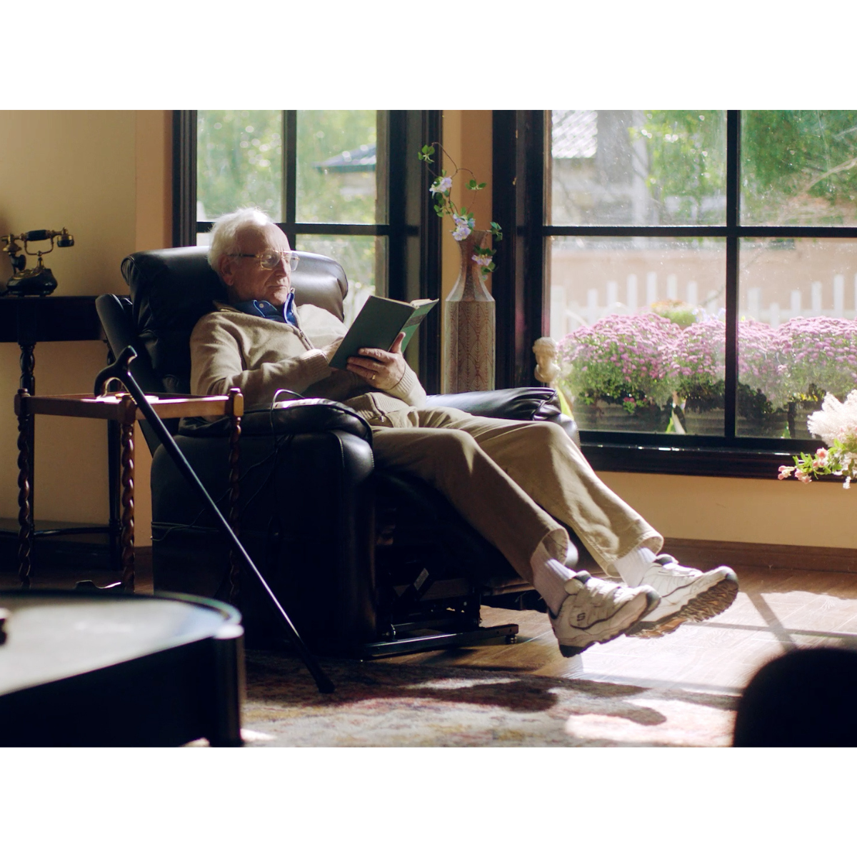 Flexispot Lepotuoli XL, Ruskea