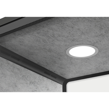 Puhelinkoppi toimistoon 25 dB – 105 x 105 x 230 cm, LED, USB-C