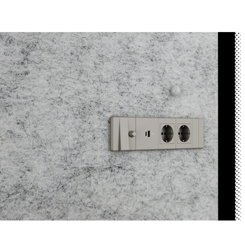 Puhelinkoppi toimistoon 25 dB – 105 x 105 x 230 cm, LED, USB-C