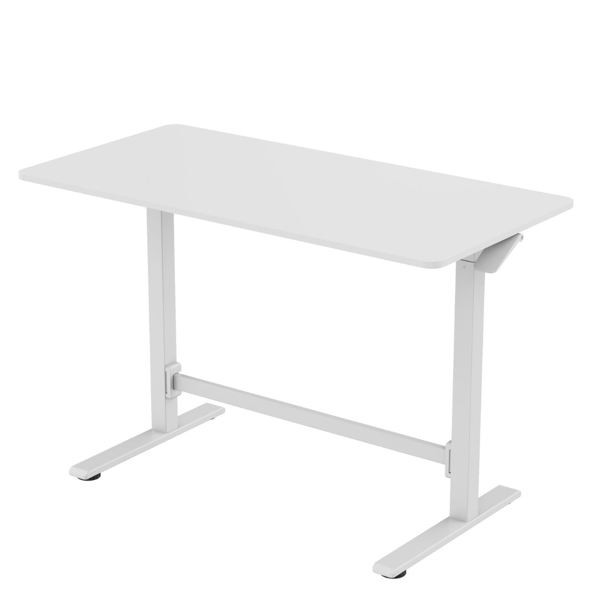 Säätöpöytä kaasujousella 120 x 60 cm – 70–115 cm, johdoton, 20 kg