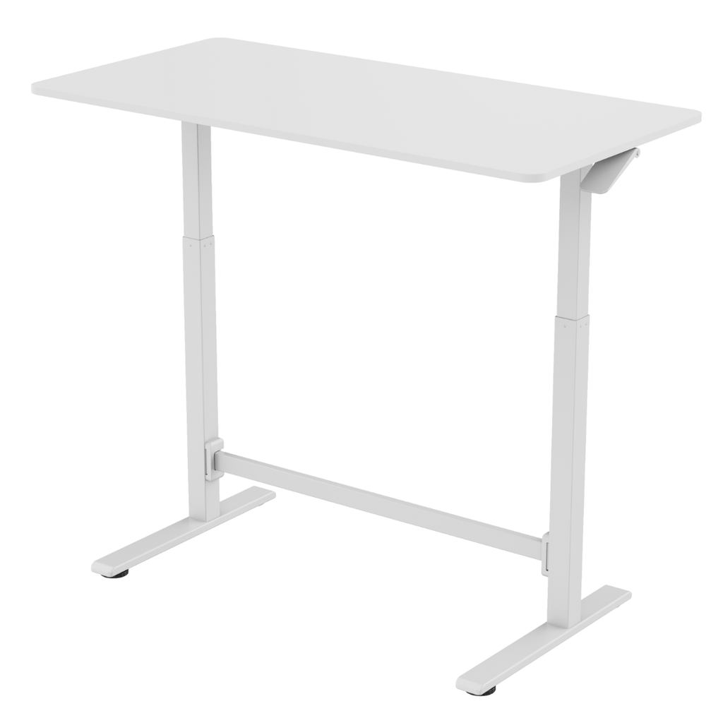 Pohjola Indoor Säätöpöytä Kaasujousella 120 x 60cm, Valkoinen