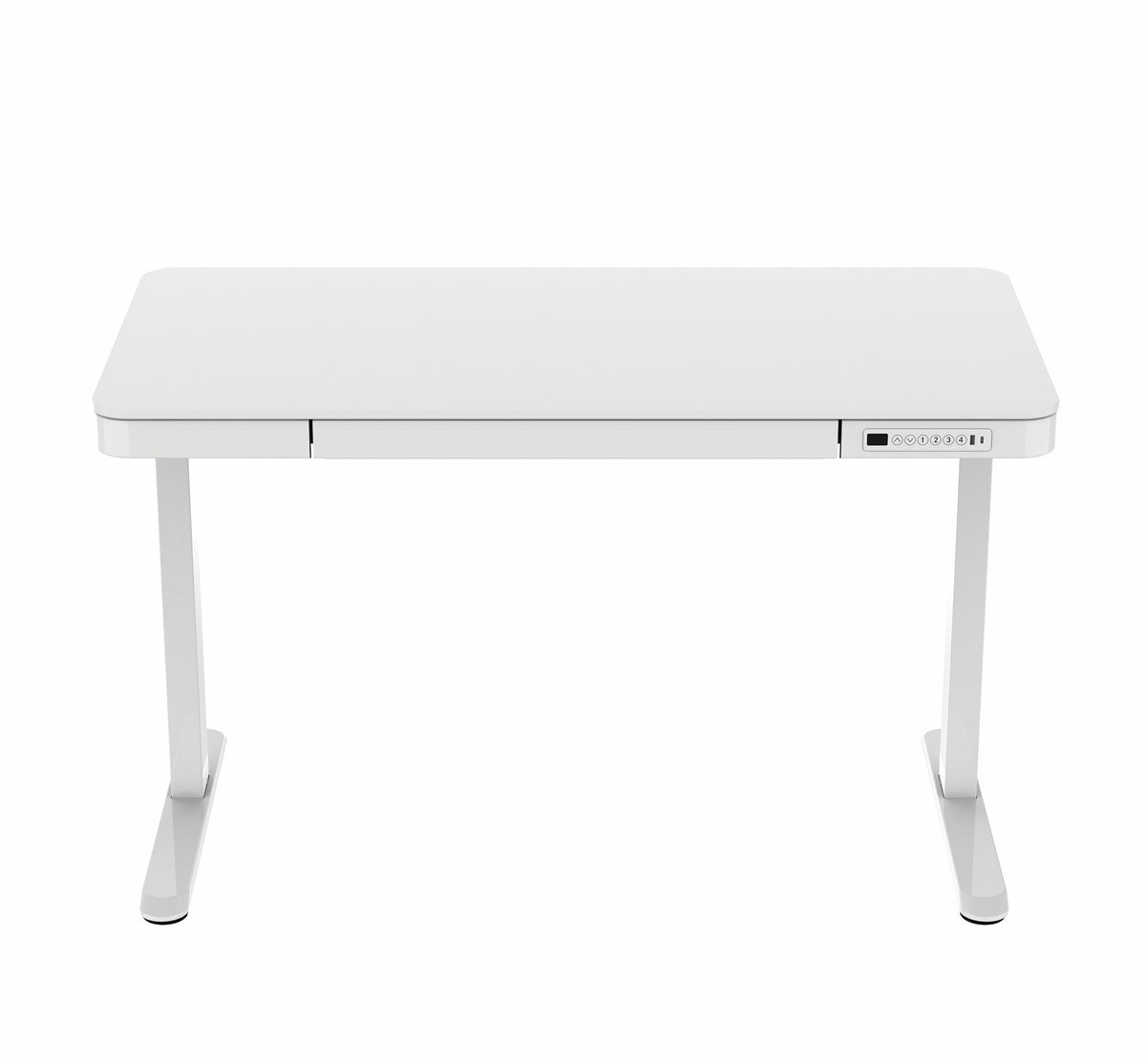 Sähköpöytä 120 x 60 cm – 72–117 cm, laatikko, 45–50 kg