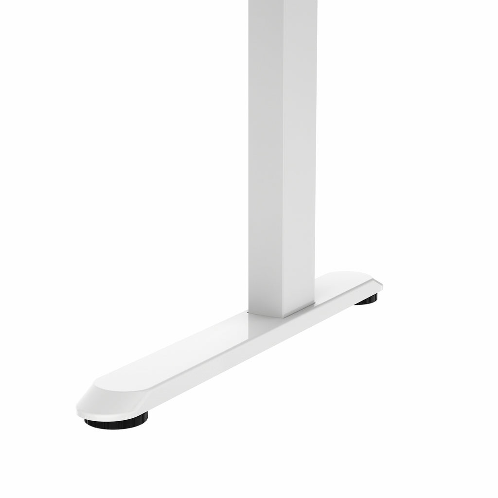 Pohjola Indoor Sähköpöytä 120 x 60cm laatikolla, Valkoinen