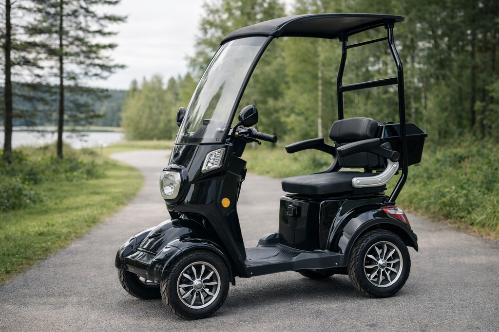 Arktis Motors VARMA Senior Scooter 800W, 48V20AH, svart