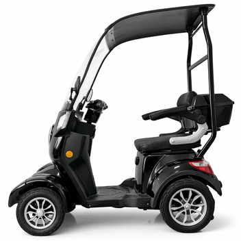 Senioriskootteri 800W – 48V20Ah litiumakku, 25 km/h, toimintasäde 40–70 km