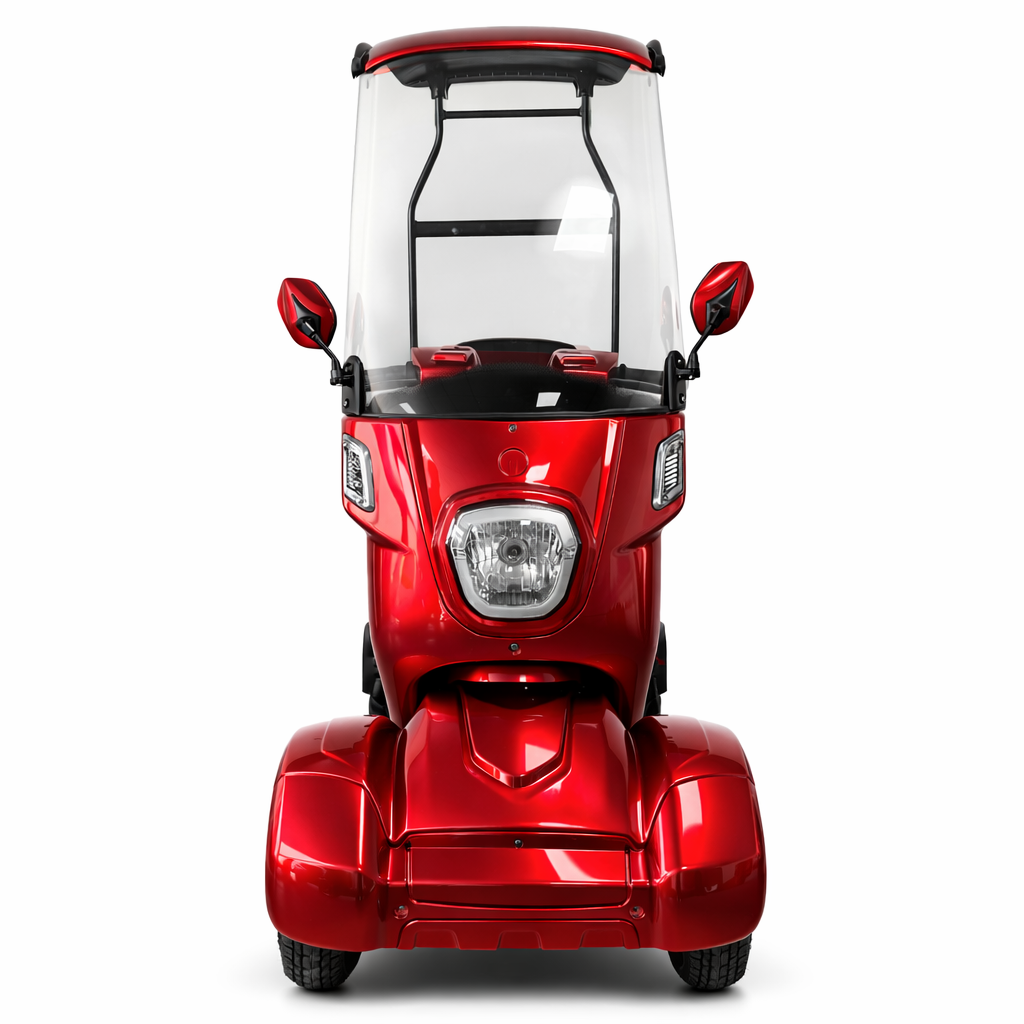 Senioriskootteri 800W – 48V20Ah litiumakku, 25 km/h, toimintasäde 40–70 km