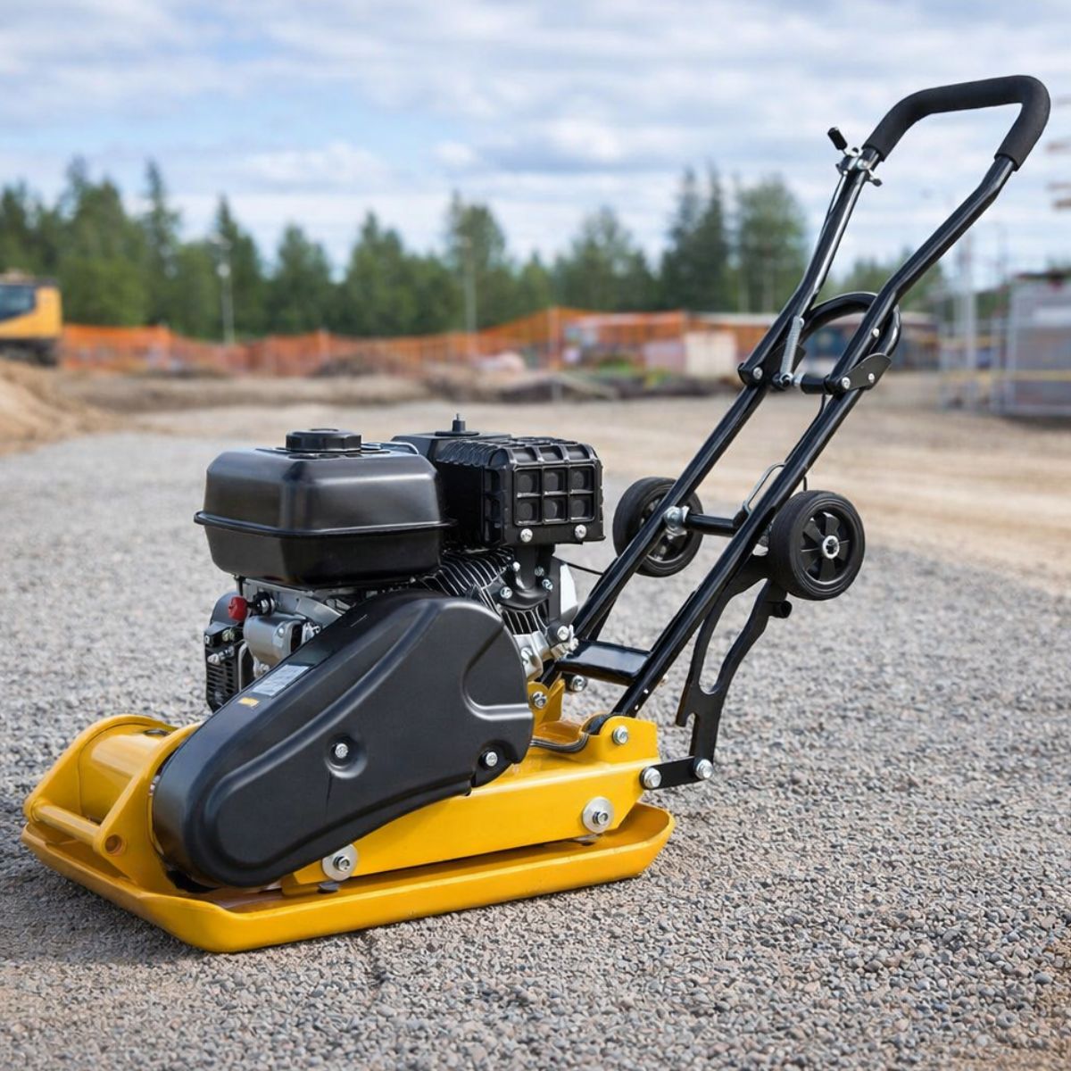 Markkomprimator 196 cc 86 kg – 13 000 N, komprimeringsdjup 30 cm