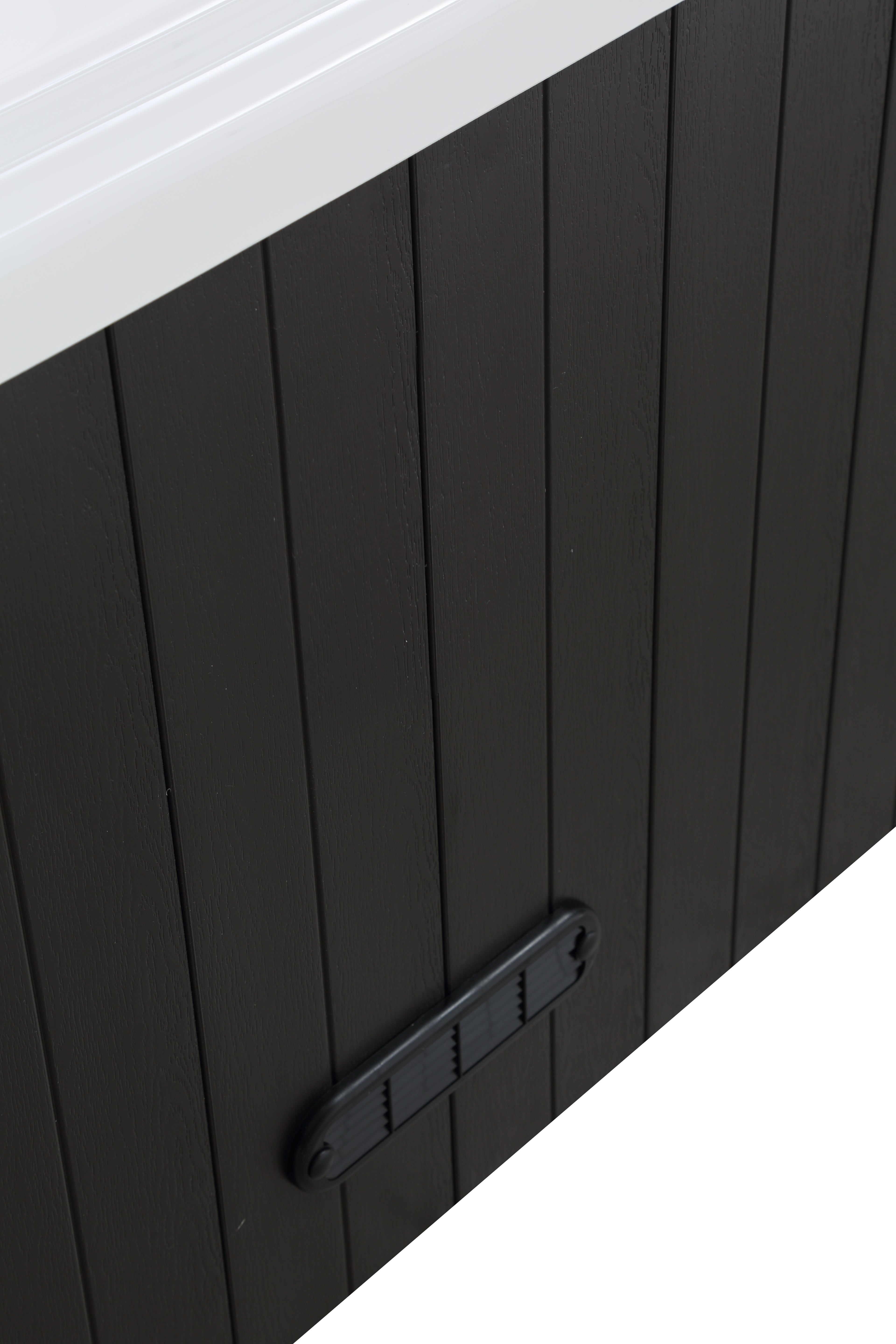 Pohjola Spa Utomhusbadtunna 160 x 160 cm, 4 personer, 12 jetstrålar, Grå WIFI Balboa