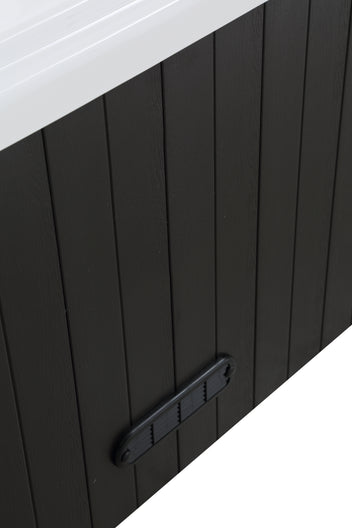 Ulkoporeallas 160 x 160 cm – 4 hlöä, 12 suutinta, Balboa-ohjaus, Bluetooth