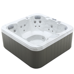 Pohjola Spa Utomhusbadtunna 190x190 cm, 25 jetstrålar, LED-belysning, WIFI