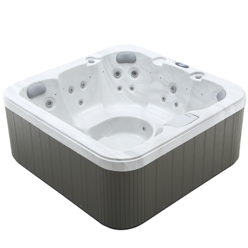 Utomhuspool 190 x 190 cm – 25 munstycken, Balboa WIFI, 3 kW värmare