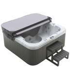 Pohjola Spa Utomhusbadtunna 190x190 cm, 25 jetstrålar, LED-belysning, WIFI