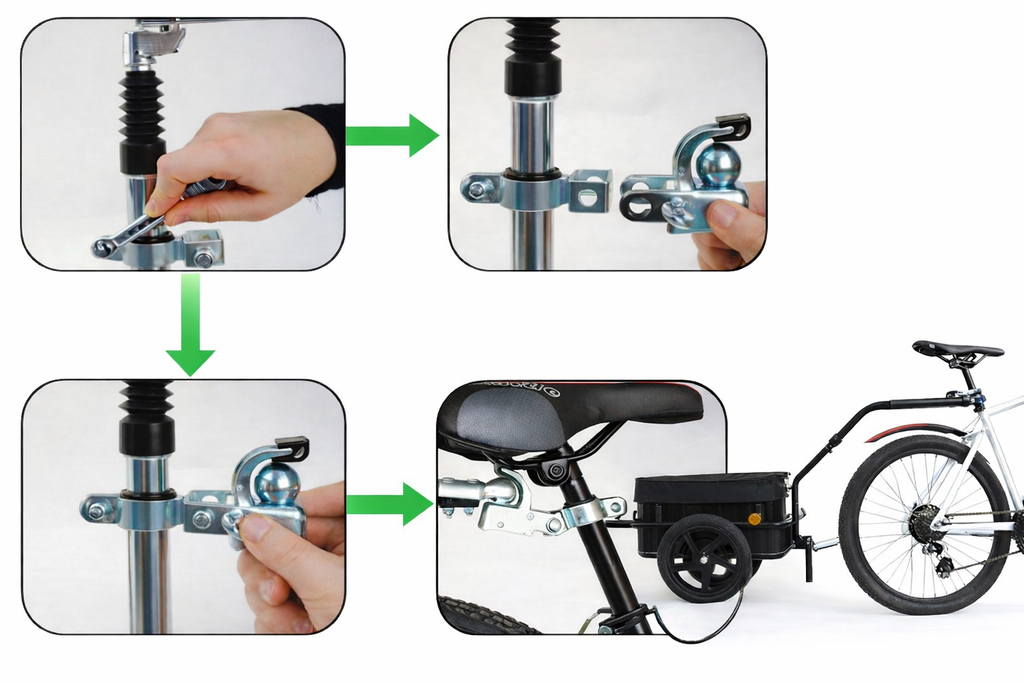 Pohjola Motors Polkupyörän Peräkärry CARGO II