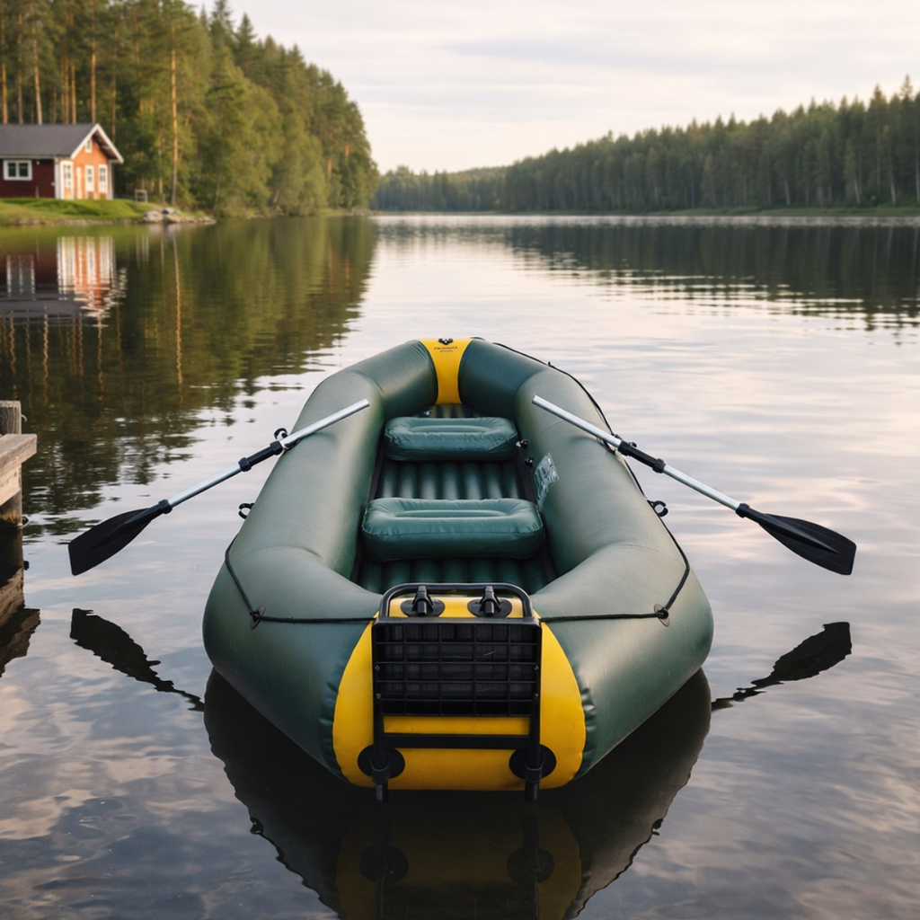 Arktis Motors gummibåt 295x125cm II, med motorfäste