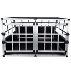 Pohjolan Lemmikkitarvike Koiran Kuljetushäkki Tuplaovilla, 89 × 70 × 51 cm