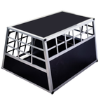 Pohjolan Lemmikkitarvike Koiran Kuljetushäkki Tuplaovilla, 89 × 70 × 51 cm