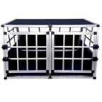 Pohjolan Lemmikkitarvike Koiran Kuljetushäkki Tuplaovilla, 89 × 70 × 51 cm